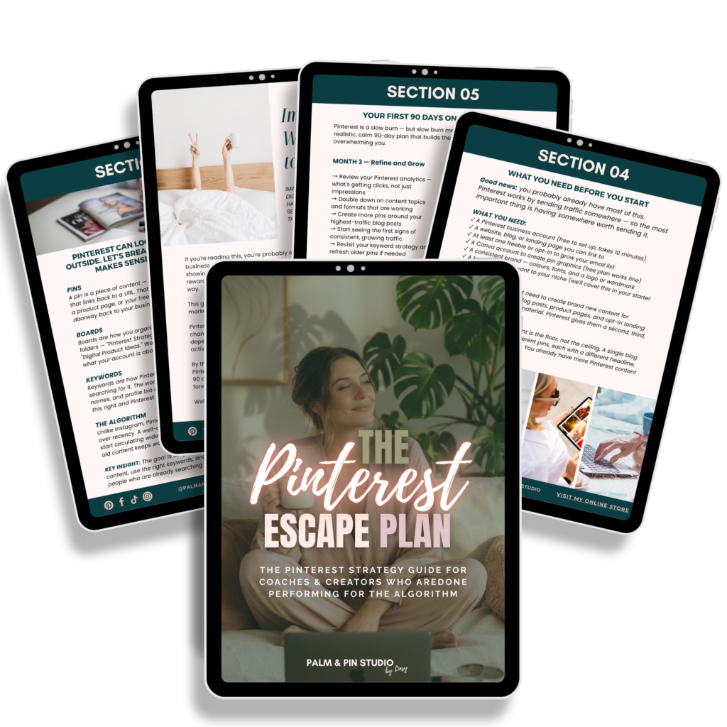 Pinterest Escape Plan